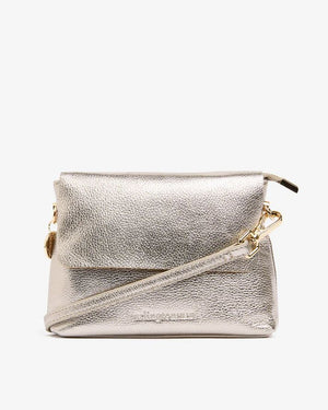 ARLINGTON MILNE Amber Petite Bag - Gold HANDBAG - Zabecca Living