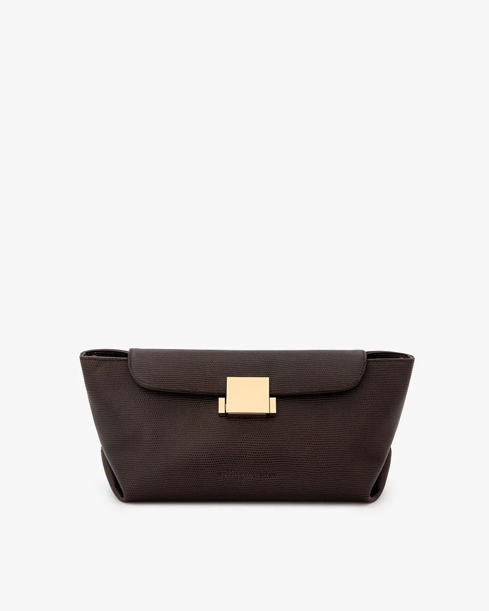 ARLINGTON MILNE Aurora Bag - Chocolate Lizard HANDBAG - Zabecca Living