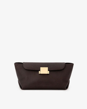 ARLINGTON MILNE Aurora Bag - Chocolate Lizard HANDBAG - Zabecca Living
