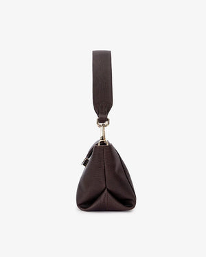 ARLINGTON MILNE Aurora Bag - Chocolate Lizard HANDBAG - Zabecca Living
