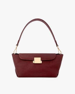 ARLINGTON MILNE Aurora Bag - Garnet Lizard HANDBAG - Zabecca Living