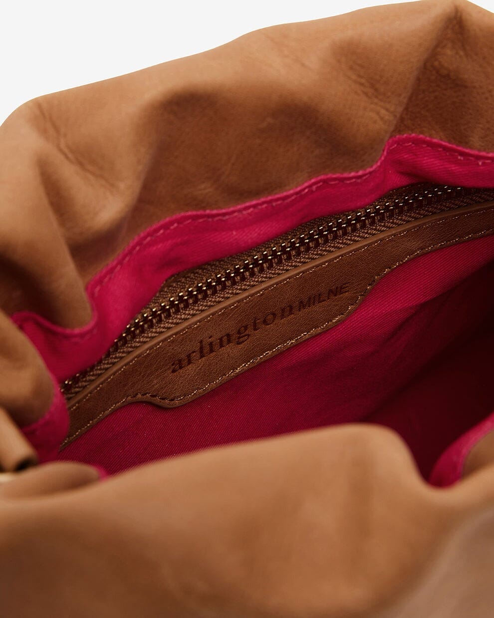 ARLINGTON MILNE Martha Bag - Vintage Tan HANDBAG - Zabecca Living