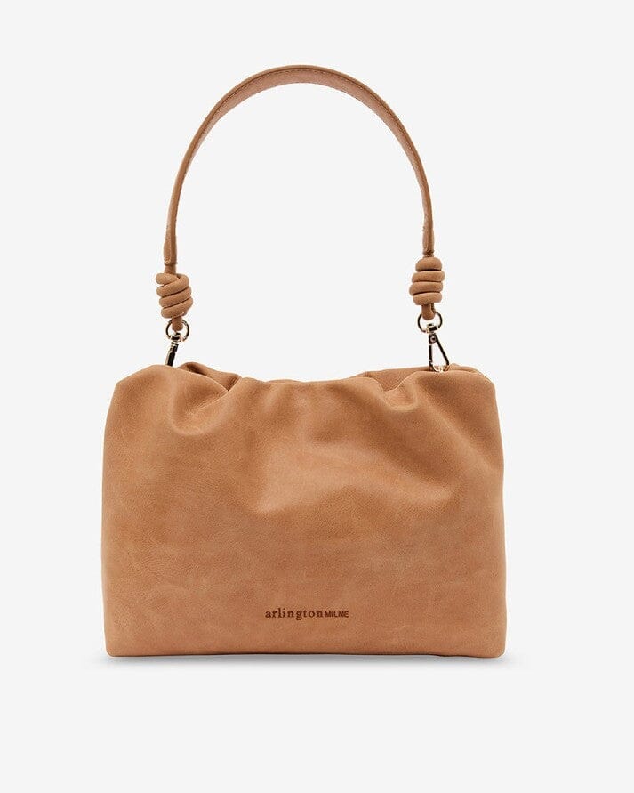 ARLINGTON MILNE Martha Bag - Vintage Tan HANDBAG - Zabecca Living