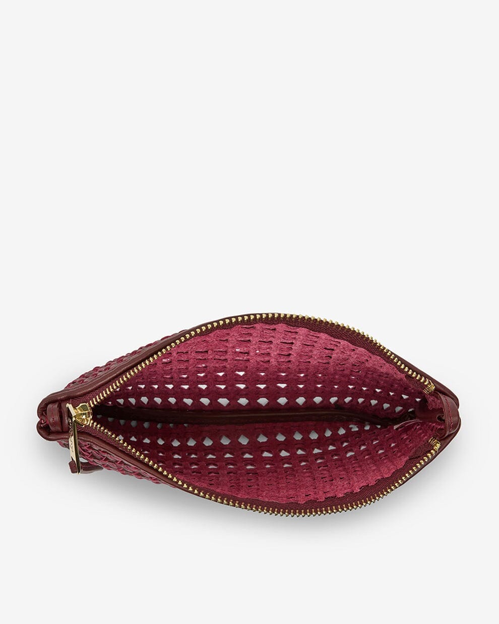 ARLINGTON MILNE Mimi Crossbody - Burgundy HANDBAG - Zabecca Living