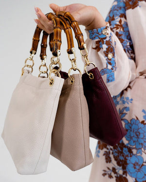 ARLINGTON MILNE Mimi Crossbody - Chalk HANDBAG - Zabecca Living