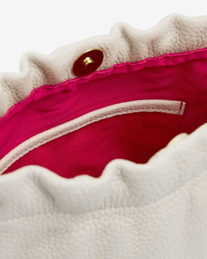 ARLINGTON MILNE Mimi Crossbody - Chalk HANDBAG - Zabecca Living