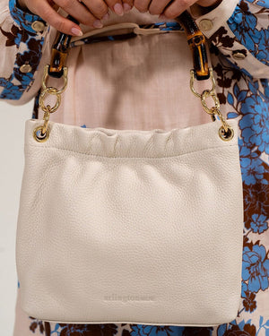 ARLINGTON MILNE Mimi Crossbody - Chalk HANDBAG - Zabecca Living