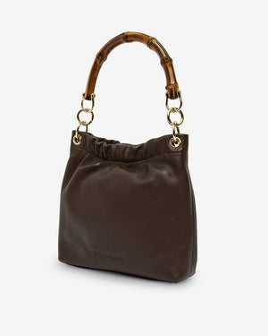 ARLINGTON MILNE Mimi Crossbody - Chocolate HANDBAG - Zabecca Living