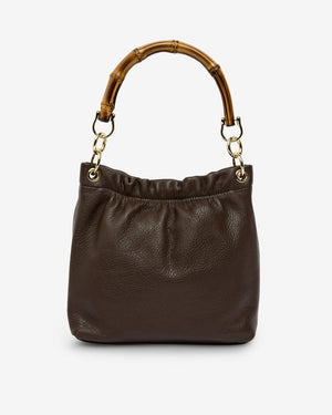 ARLINGTON MILNE Mimi Crossbody - Chocolate HANDBAG - Zabecca Living