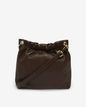 ARLINGTON MILNE Mimi Crossbody - Chocolate HANDBAG - Zabecca Living