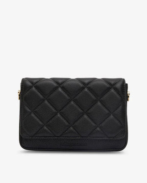 ARLINGTON MILNE Sarah Crossbody - Black HANDBAG - Zabecca Living