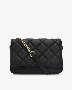 ARLINGTON MILNE Sarah Crossbody - Black HANDBAG - Zabecca Living