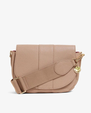 ARLINGTON MILNE Zara Saddle Bag - Fawn HANDBAG - Zabecca Living