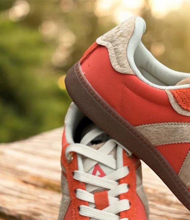 ASFVLT Elite Classic Sneaker - Orange / Tan Pony Hair SNEAKERS - Zabecca Living