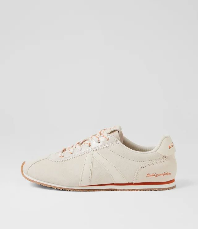ASFVLT Sienna Sneaker - Taupe/Burnt Orange SNEAKERS - Zabecca Living