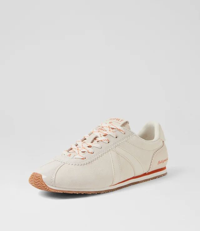 ASFVLT Sienna Sneaker - Taupe/Burnt Orange SNEAKERS - Zabecca Living