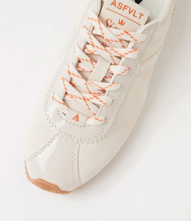 ASFVLT Sienna Sneaker - Taupe/Burnt Orange SNEAKERS - Zabecca Living