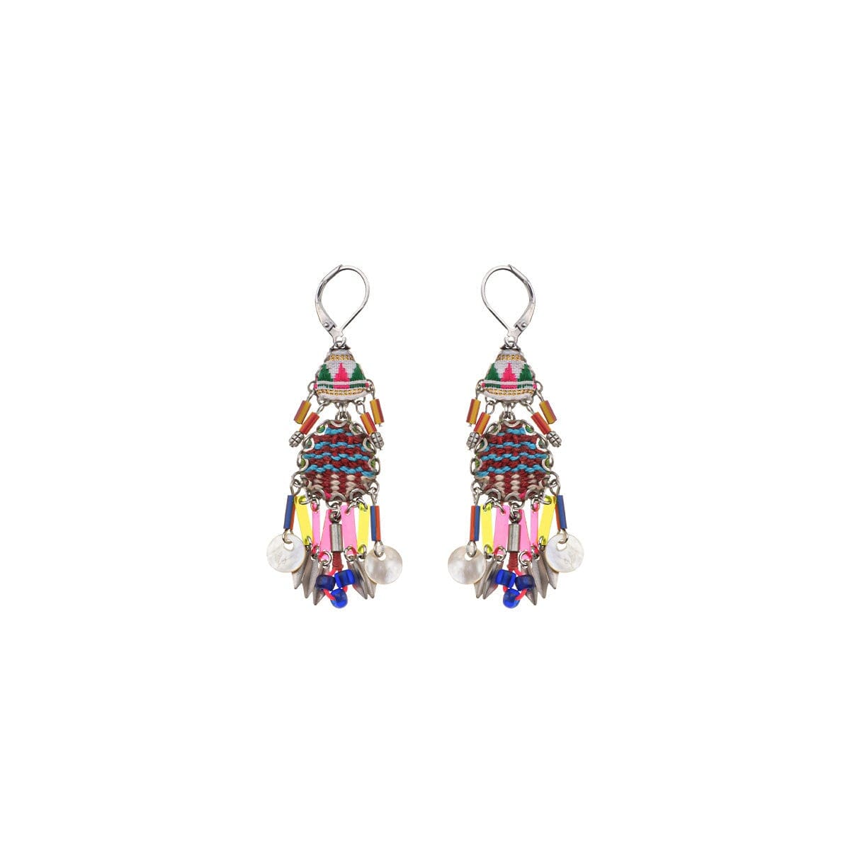 AYALA BAR African Dance Boho Drop Earrings - Vagabond Earrings - Zabecca Living