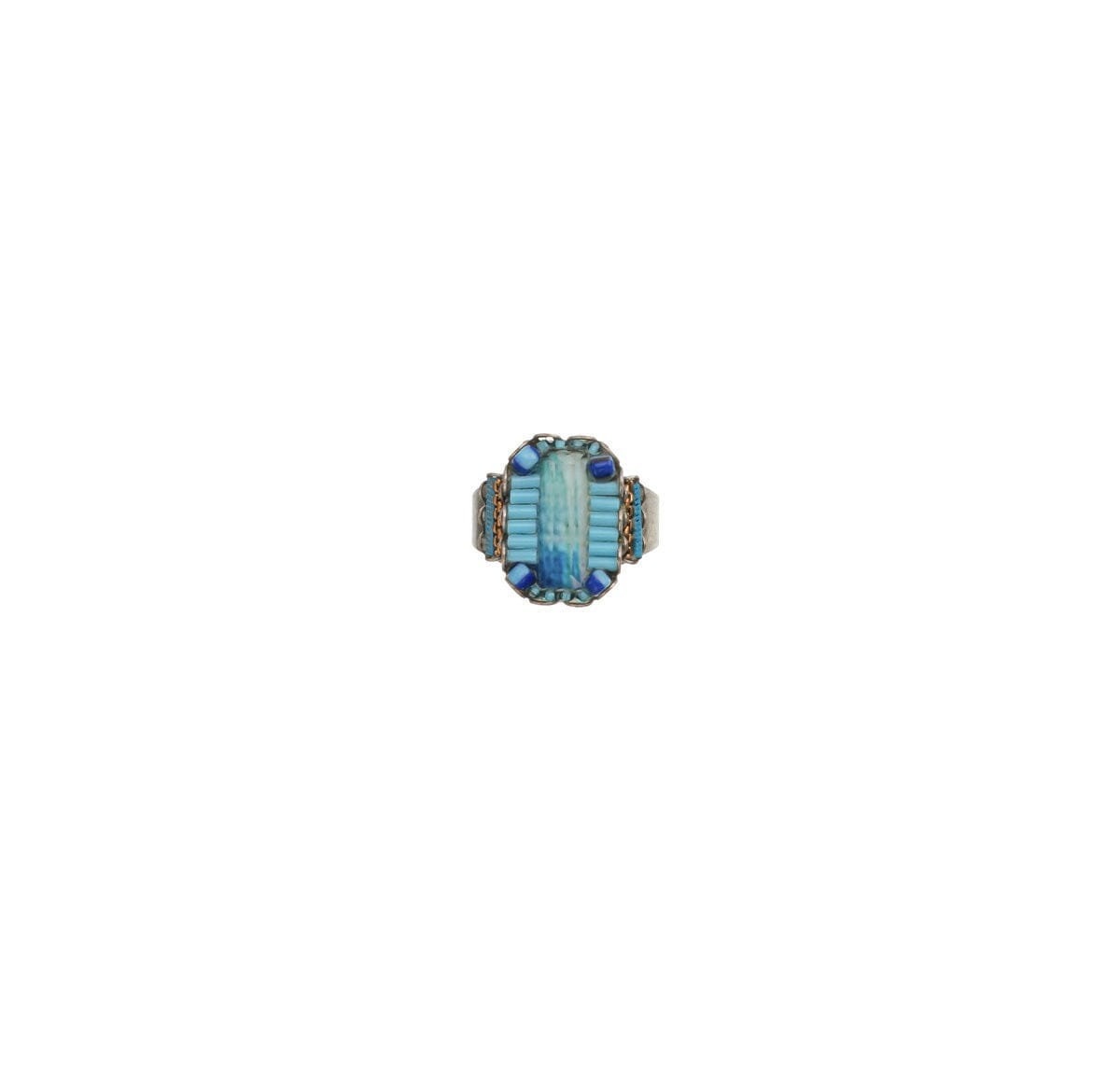 AYALA BAR Blue Bayou Blue Ring - Celestial Ring - Zabecca Living