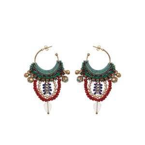 AYALA BAR Bold Hoop Eshe Earrings Earrings - Zabecca Living
