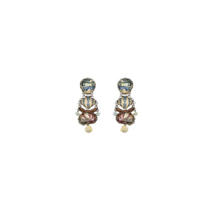AYALA BAR Neptune's Garden Casual Glass Earrings - Kelp Earrings - Zabecca Living
