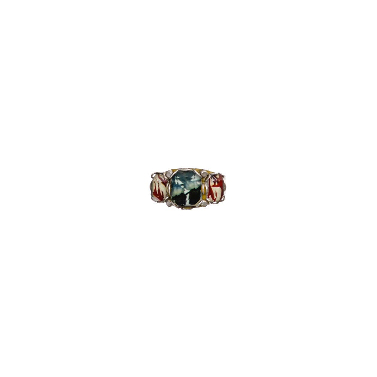 AYALA BAR Neptune's Garden Glass Ring - Arame Ring - Zabecca Living