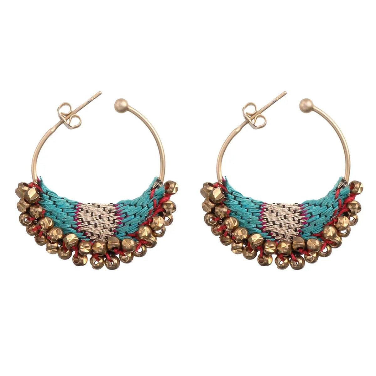 AYALA BAR Queen of Sheba Turquoise Earrings - Auriel Earrings - Zabecca Living