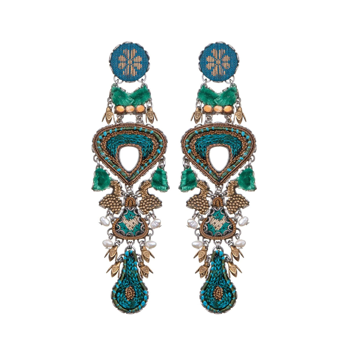 AYALA BAR Royal Velvet Earrings - Wynne Earrings - Zabecca Living