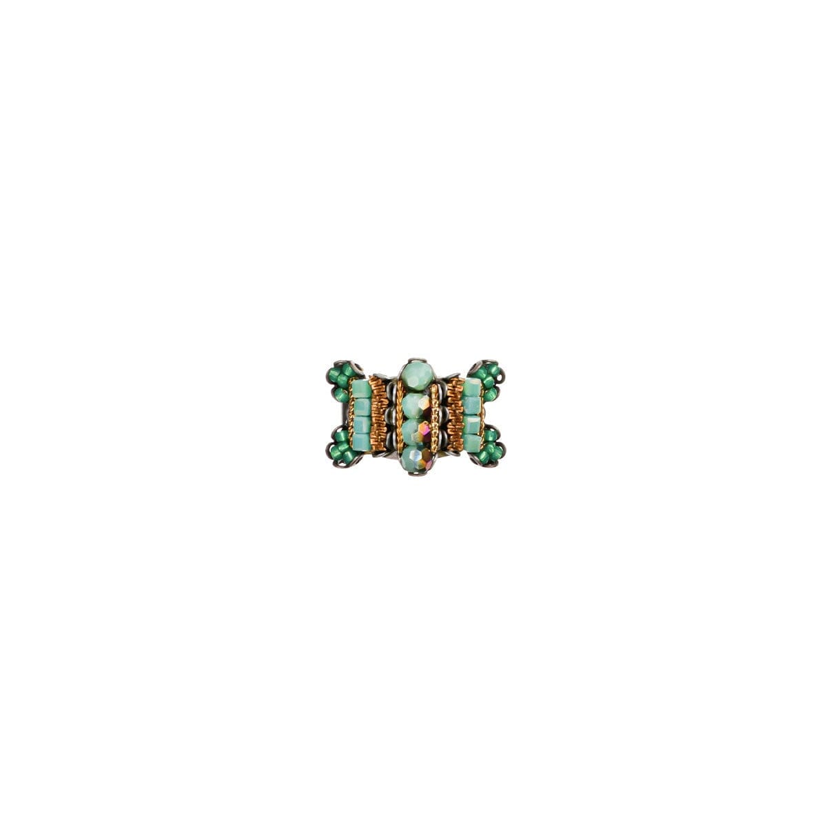 AYALA BAR Seagrass Beaded Ring - Velora Ring - Zabecca Living