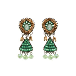 AYALA BAR Seagrass Beadwork Earrings - Ruppia Earrings - Zabecca Living