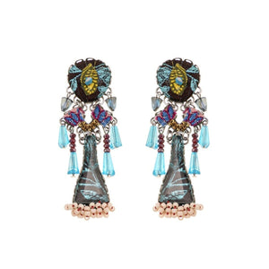 AYALA BAR Summer Skies Designer Beaded Earrings - Star Earrings - Zabecca Living