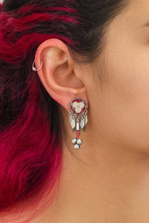 AYALA BAR Twinkle Small Metal Earrings - Satinsteel Earrings - Zabecca Living