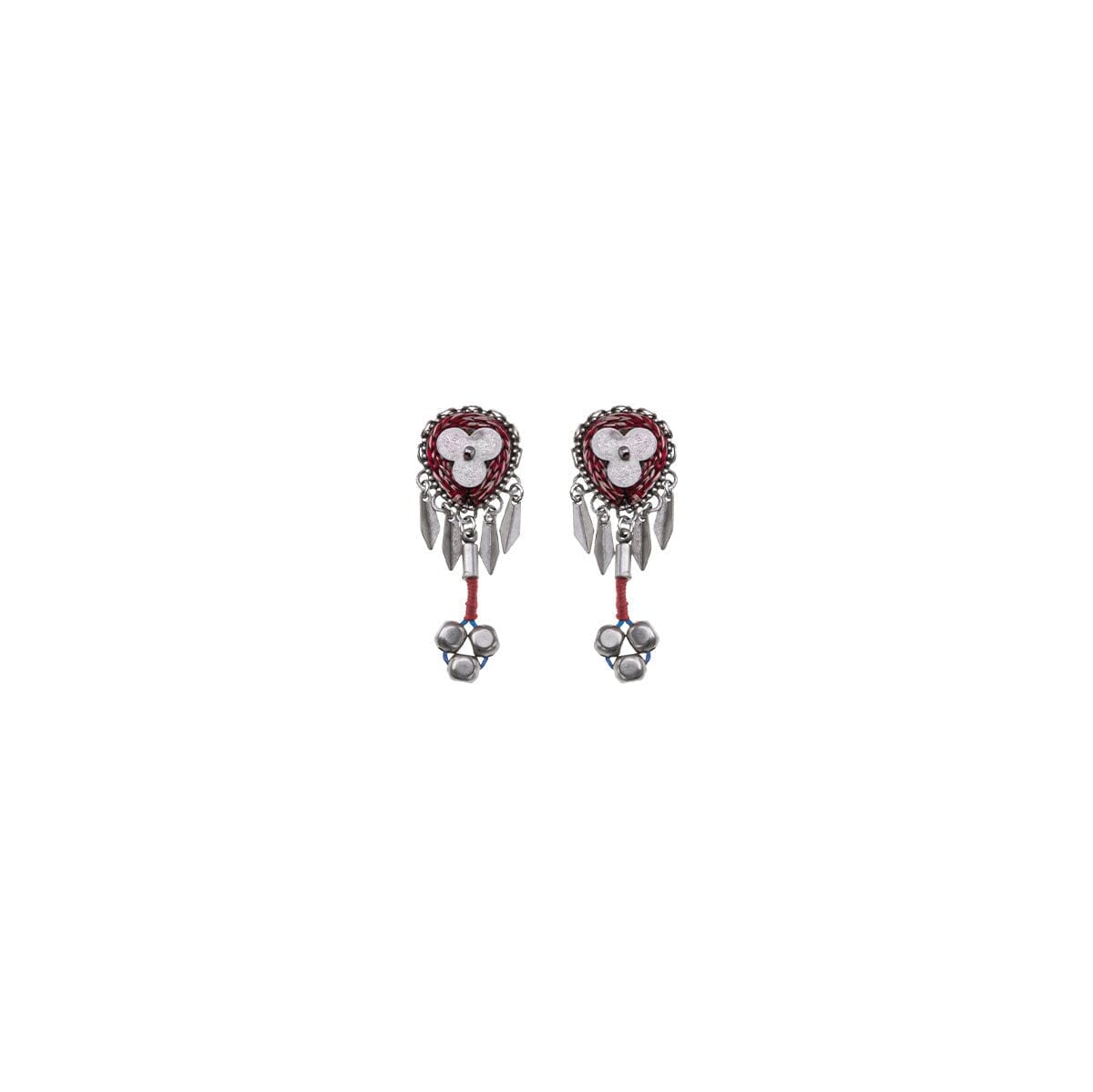 AYALA BAR Twinkle Small Metal Hook Earrings - Satinsteel Earrings - Zabecca Living