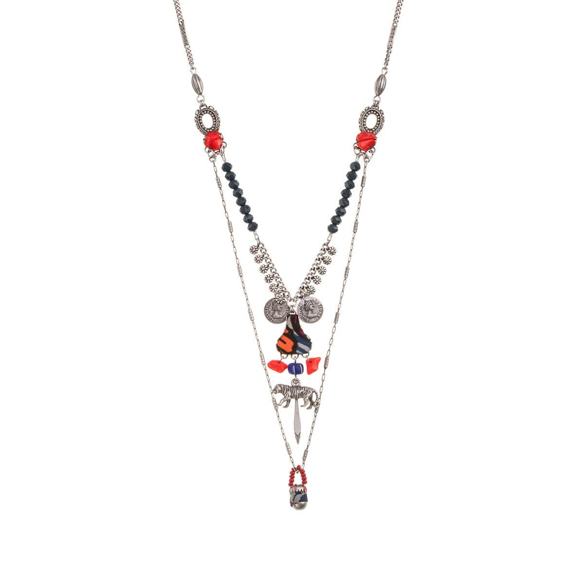 AYALA BAR Unique Metal Aylen Necklace Necklace - Zabecca Living
