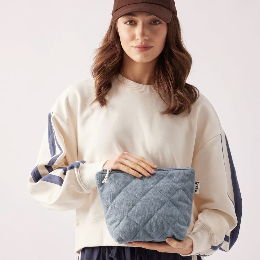 BASE Cos Base - Vintage Blue HANDBAG - Zabecca Living