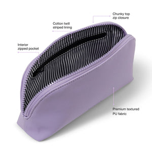 BASE Cosmetic Base Small - Lilac COSMETIC BAG - Zabecca Living