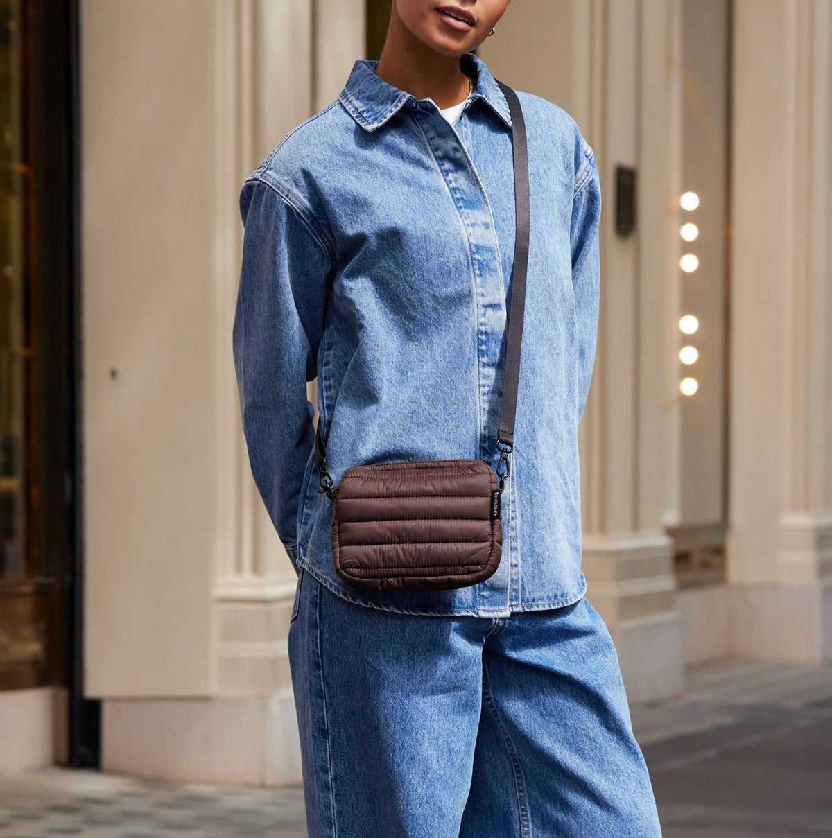 BASE Mini Base - Chocolate HANDBAG - Zabecca Living