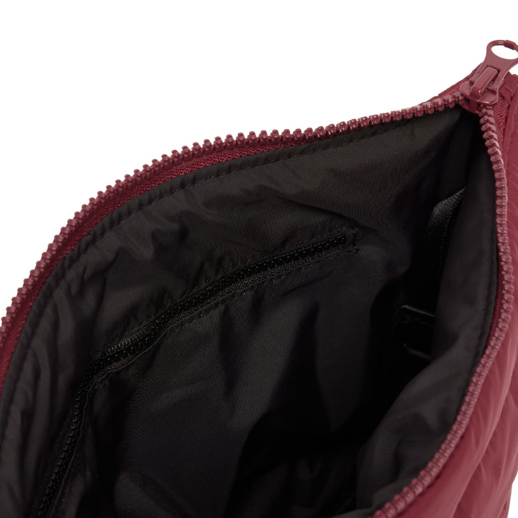 BASE Stash Base Crossbody - Burgundy HANDBAG - Zabecca Living