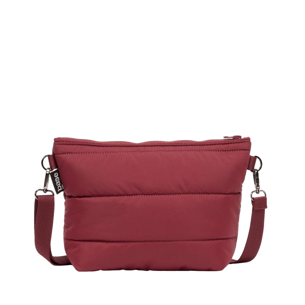 BASE Stash Base Crossbody - Burgundy HANDBAG - Zabecca Living