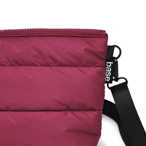 BASE Stash Base Crossbody - Burgundy HANDBAG - Zabecca Living