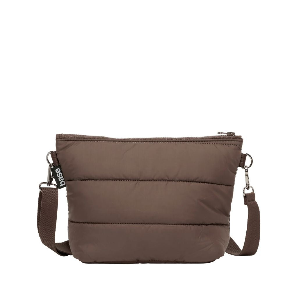BASE Stash Base Crossbody - Chocolate HANDBAG - Zabecca Living