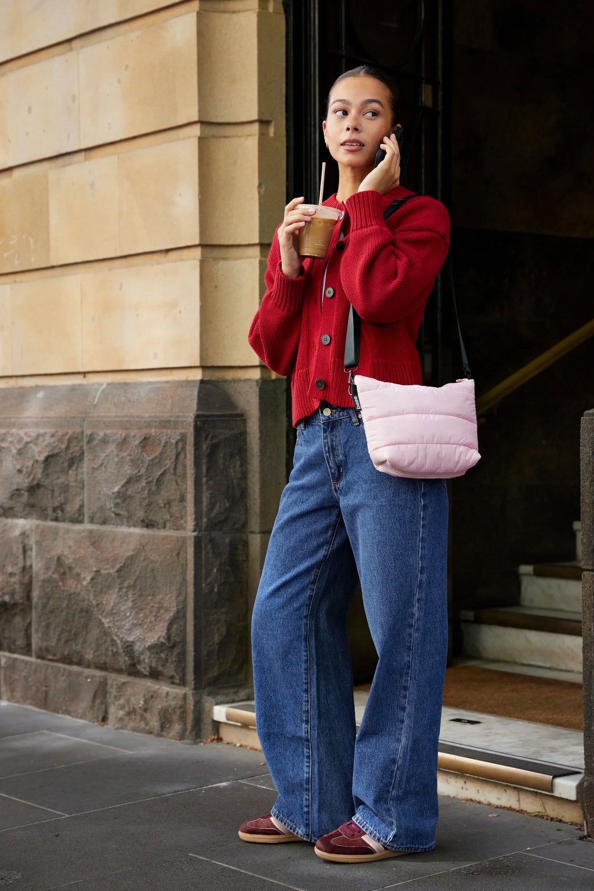 BASE Stash Base Crossbody - Peony HANDBAG - Zabecca Living