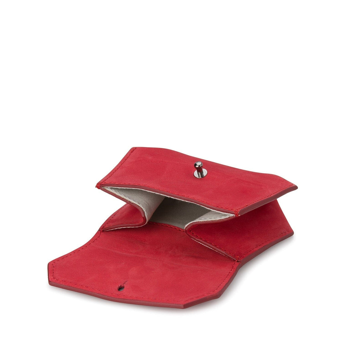 BE HOLD Bifold Leather Wallet - Corallo Red HANDBAG - Zabecca Living