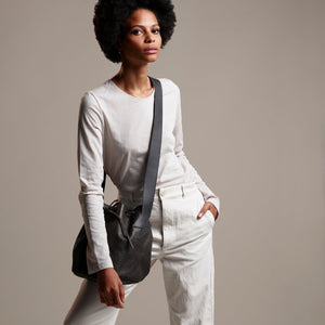 BE HOLD Bucket Bag - Gunmetal Grey HANDBAG - Zabecca Living