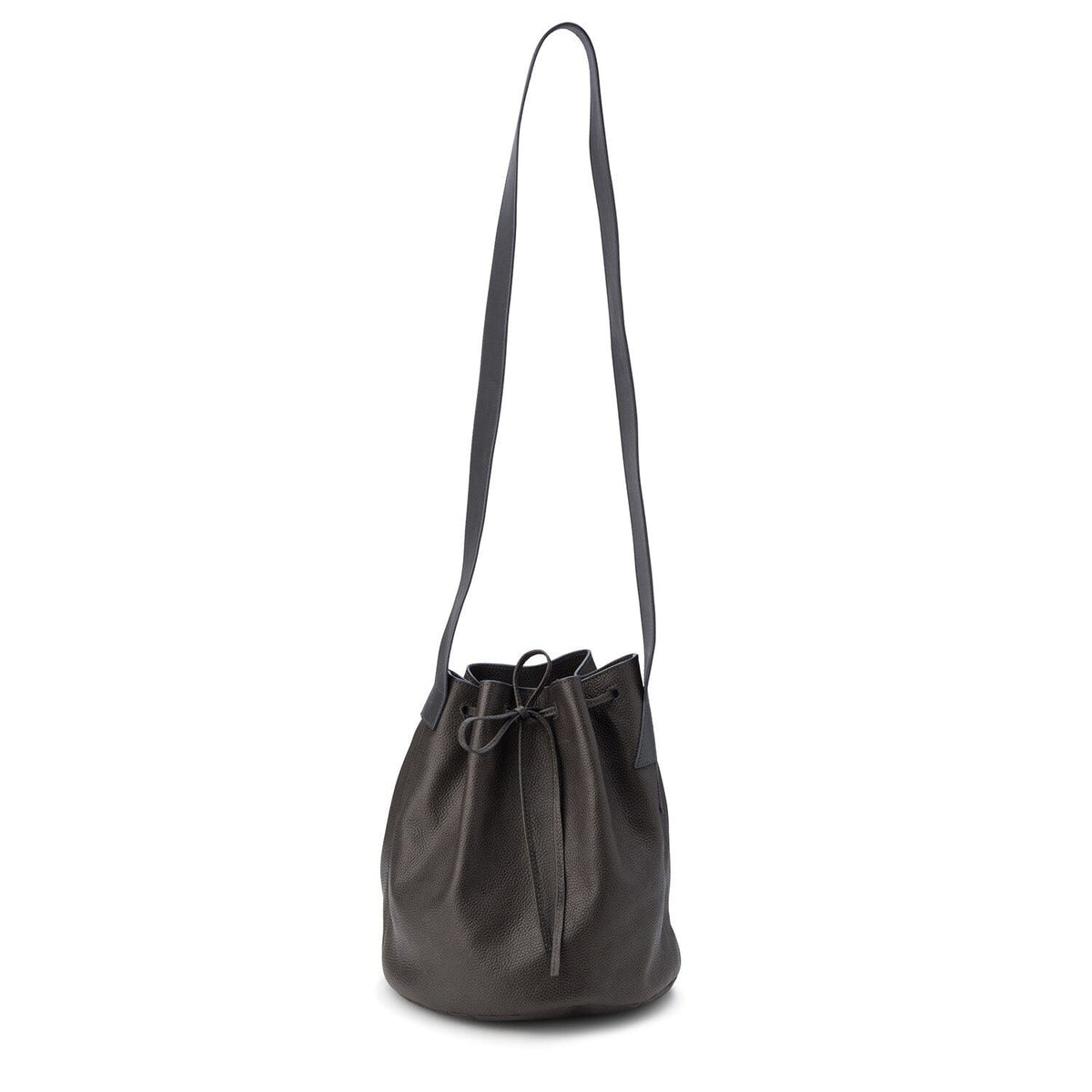 BE HOLD Bucket Bag - Gunmetal Grey HANDBAG - Zabecca Living