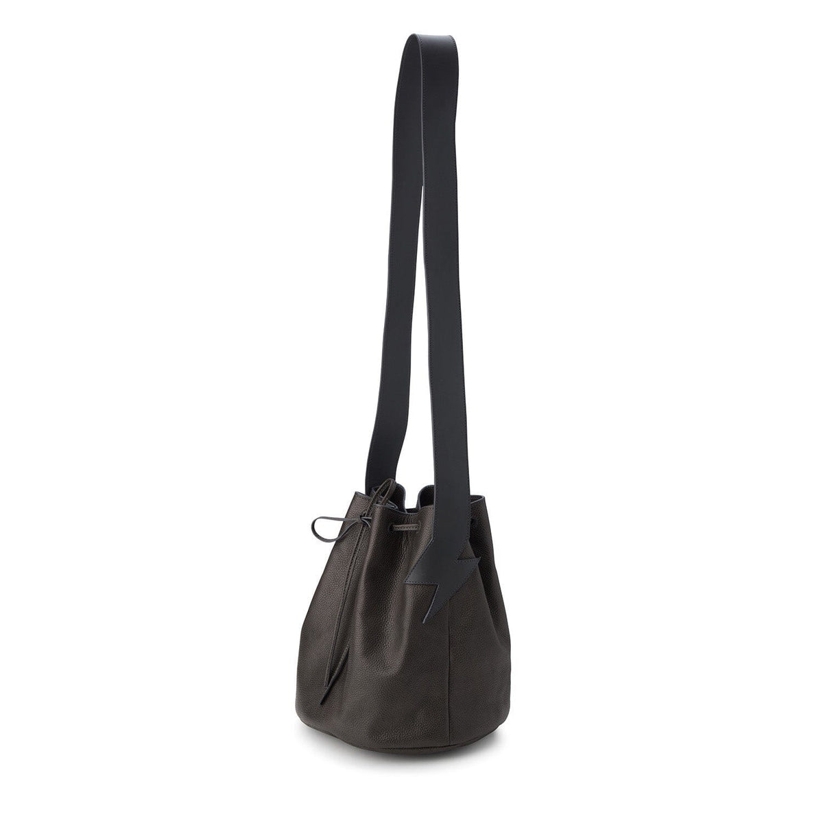 BE HOLD Bucket Bag - Gunmetal Grey HANDBAG - Zabecca Living