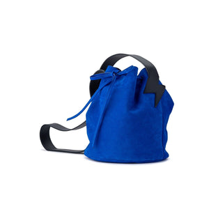BE HOLD Bucket Bag - Imperial Blue HANDBAG - Zabecca Living