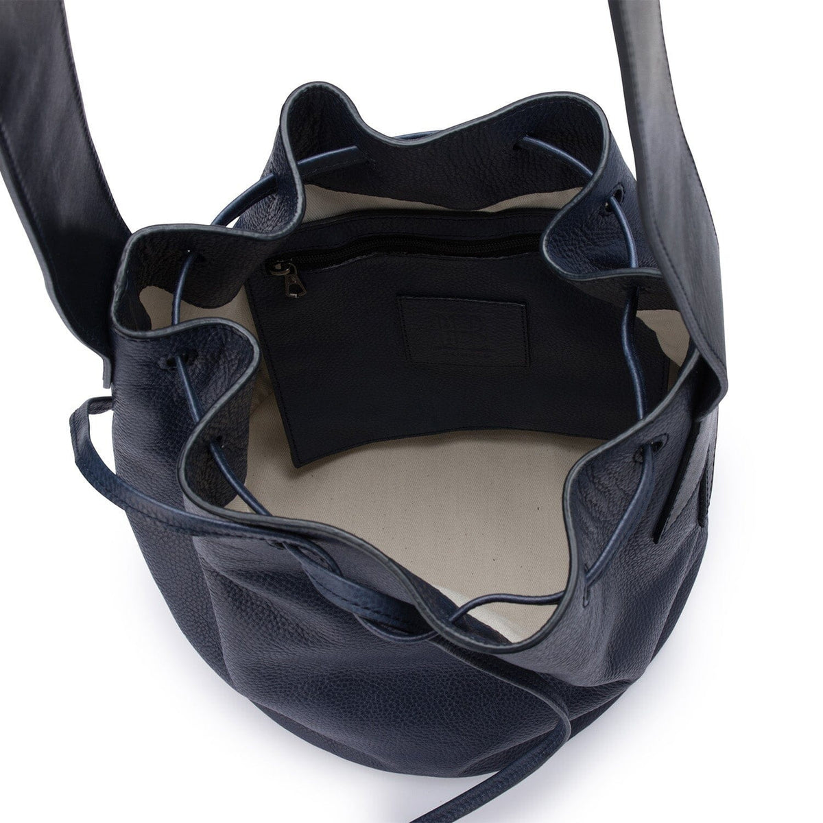 BE HOLD Bucket Bag - Navy Blue HANDBAG - Zabecca Living
