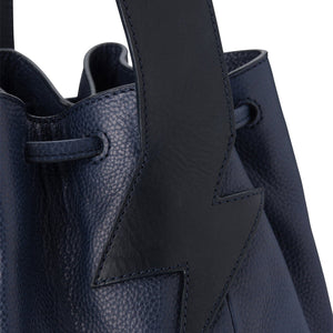 BE HOLD Bucket Bag - Navy Blue HANDBAG - Zabecca Living