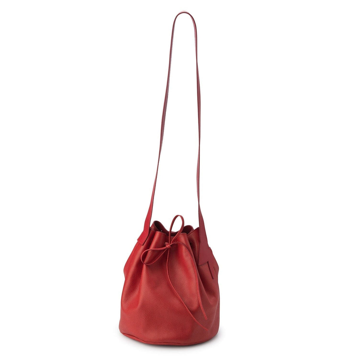 BE HOLD Bucket Bag - Rosso Red HANDBAG - Zabecca Living